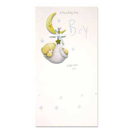 Baby Boy Forever Friends Card